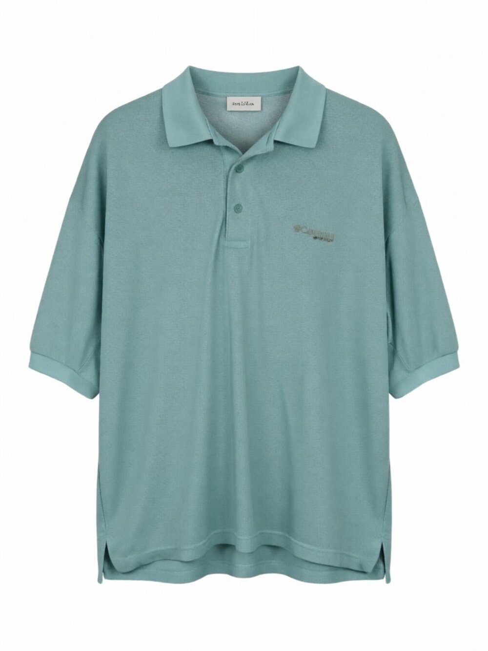 Columbia PFG Polo Shirt Men's XL Aqua